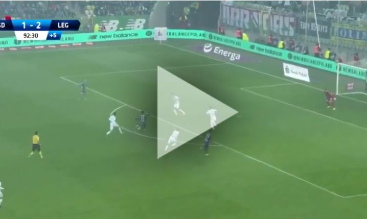 GENIALNY gol Medeirosa na 3-1 z Lechią! [VIDEO]